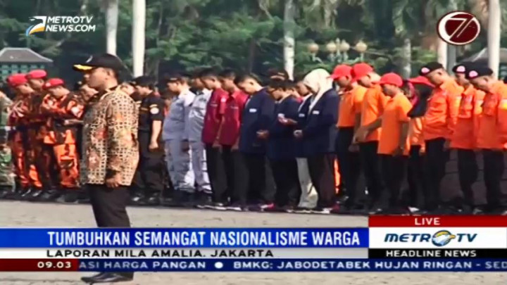 10 Ribu Peserta Mengikuti Apel Gelar Nasional Bela Negara