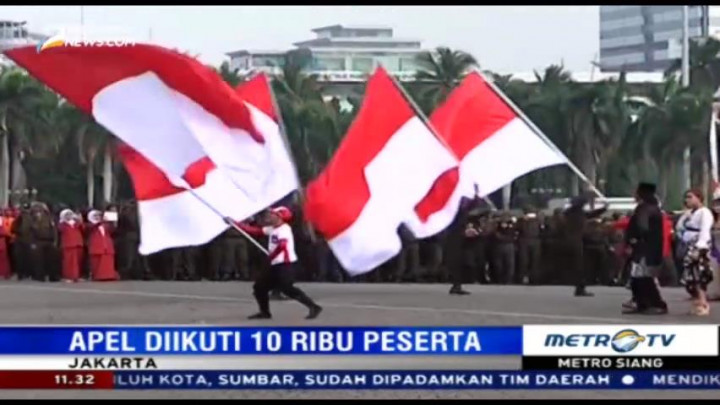Apel Nasional Bela Negara Digelar di Monas