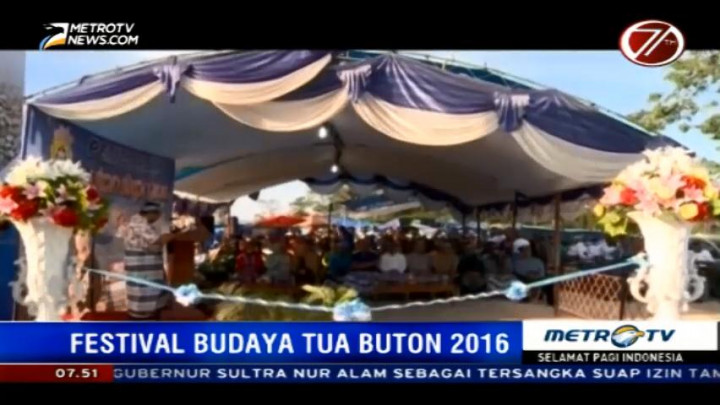 Festival Budaya Tua Buton 2016