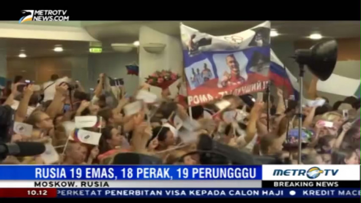 Sambutan Meriah Atlet Olimpiade di Berbagai Negara