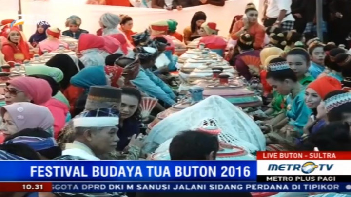 Jelang Puncak Acara Festival Budaya Tua Buton 2016