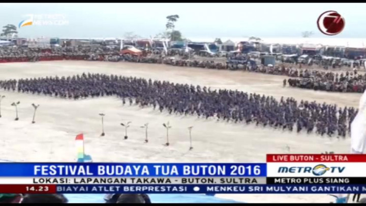 Festival Budaya Tua Buton Telah Menyabet Tujuh Rekor Muri