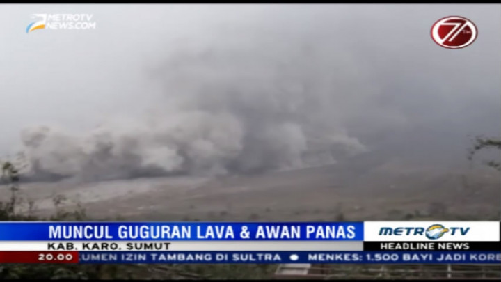 Aktivitas Sinabung Meningkat, Warga Diminta Jauhi Zona Bahaya