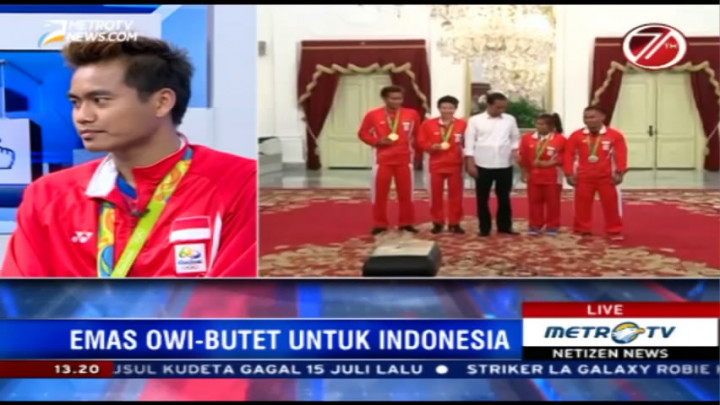 Owi dan Butet Saling Menyemangati untuk Menghilangkan Ketegangan