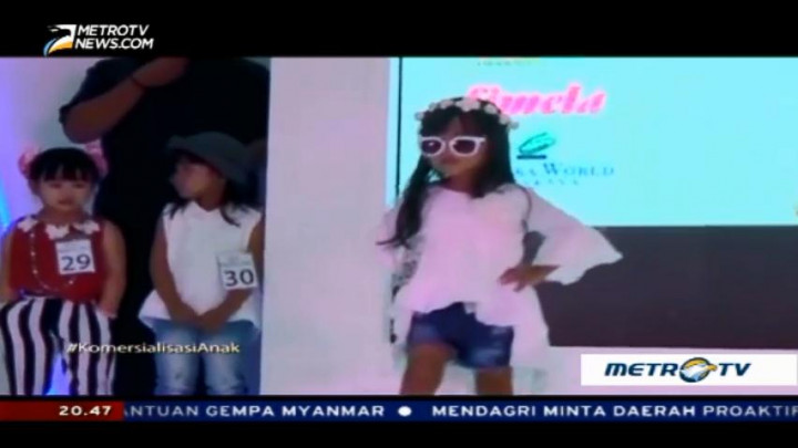 Benang Tipis Pengembangan Bakat dan Komersialisasi Anak