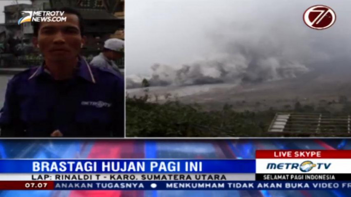 Status Gunung Sinabung Masih Awas