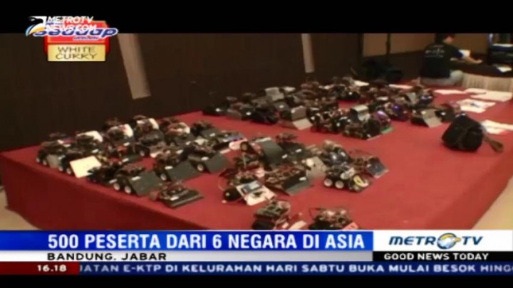 Enam Negara di Asia Ikuti World Robot Games 2016 di Lembang
