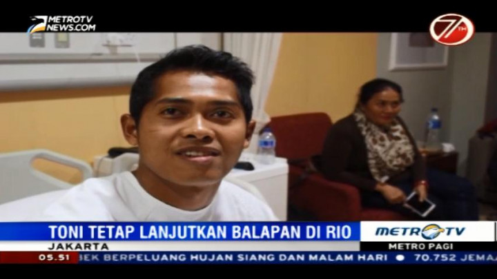 Toni Syarifudin Jalani Operasi Usai Kecelakaan di Olimpiade Rio