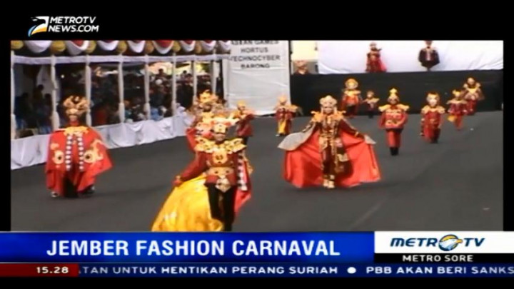 Jember Fashion Carnaval Kembali Digelar