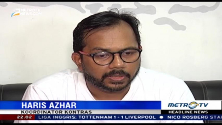 Haris Azhar Minta Video Pengakuan Freddy Budiman Dibuka ke Publik