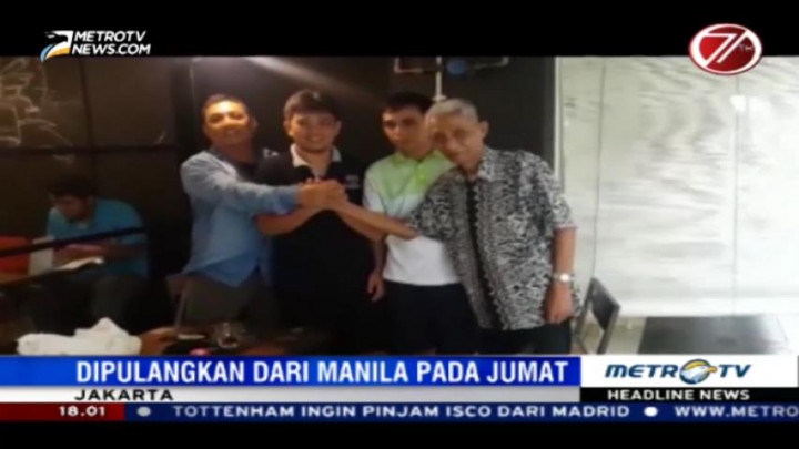 Dua WNI Eks Sandera Abu Sayyaf Tiba di Tanah Air