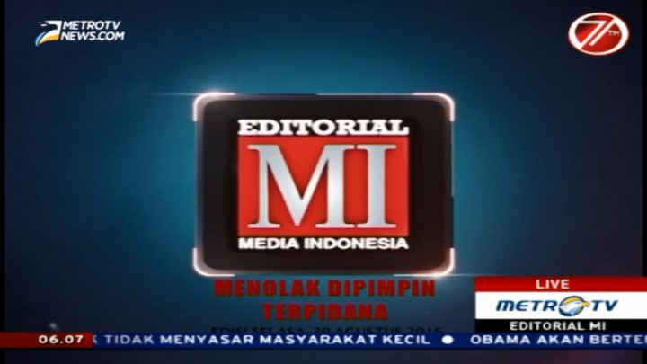 Menolak Dipimpin Terpidana