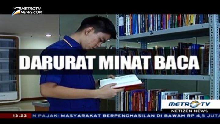 Indonesia Darurat Minat Baca