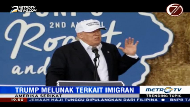Minta Dukungan Minoritas, Trump Melunak Soal Imigran