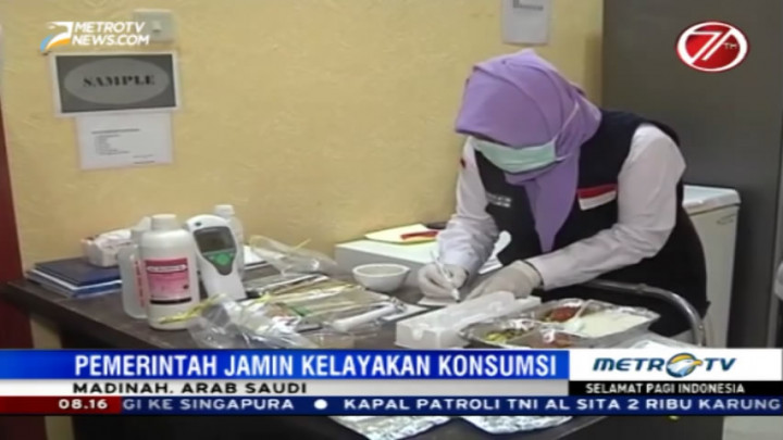 Tim Sansur Cek Kelayakan Makanan untuk Jamaah Haji