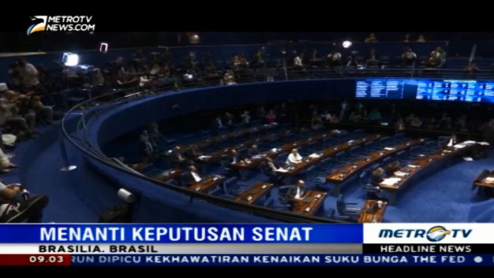 Dilma Rouseff Membela Diri di Sidang Pemakzulannya