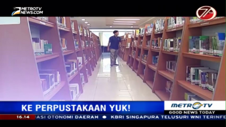 Yuk! Baca Buku di Perpustakaan