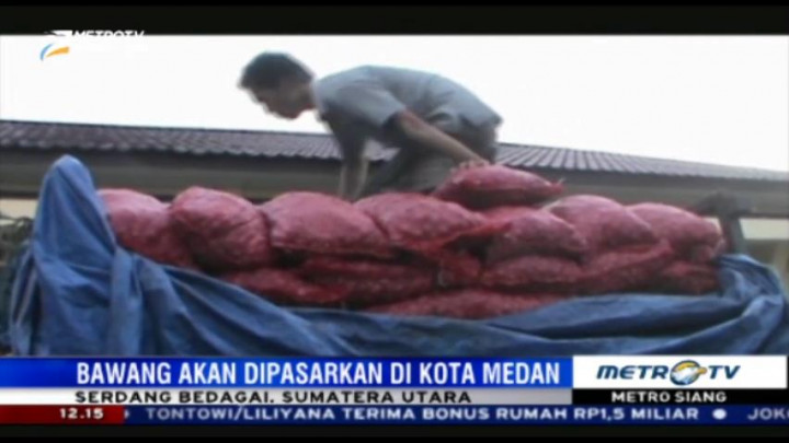 4 Ton Bawang Merah Ilegal Asal India Diamankan