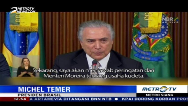 Michel Temer Langsung Perbaiki Keuangan Brasil