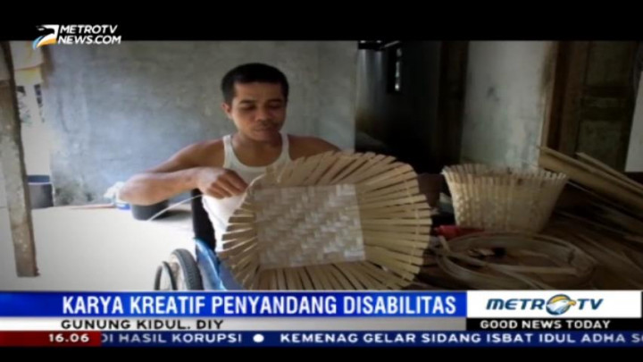 Karya dari Kreatifitas Penyandang Disabilitas