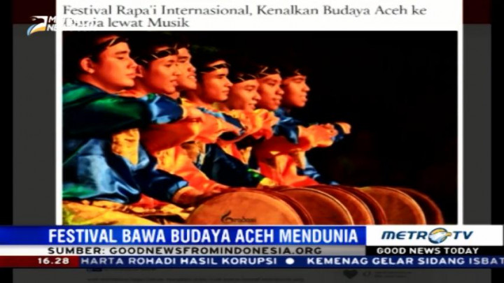 Festival Rapa'i Internasional Bawa Budaya Aceh Mendunia