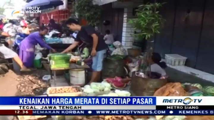 Harga Sayur dan Bumbu Dapur Naik