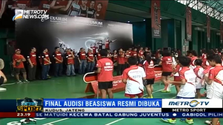 134 Peserta Perebutkan Beasiswa Bulutangkis