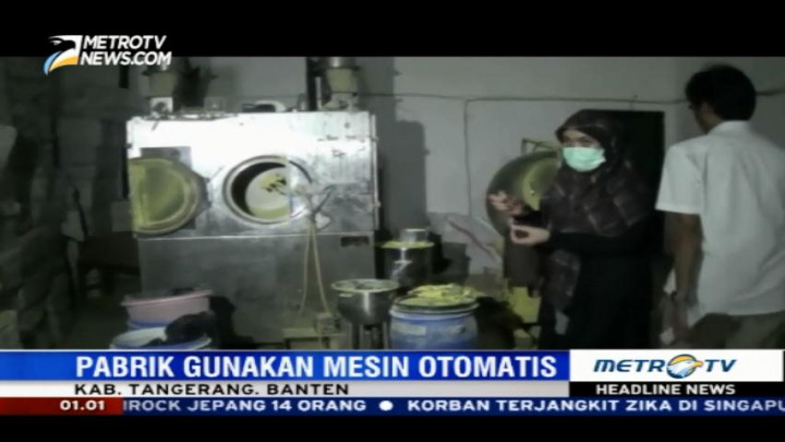 Petugas Gerebek Lima Pabrik Obat Palsu di Tangerang