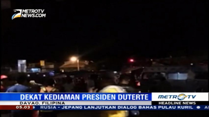 Ledakan Bom di Pasar Malam di Filipina Tewaskan 12 Orang