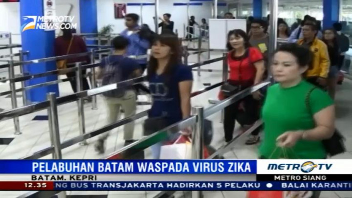 Pelabuhan Batam Tingkatkan Kewaspadaan terhadap Virus Zika