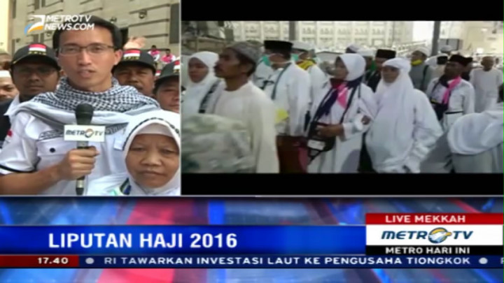 140 Ribu Calhaj Indonesia Tiba di Mekah