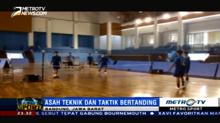 Tim Sepak Takraw Jabar Jalani Latihan Intensif