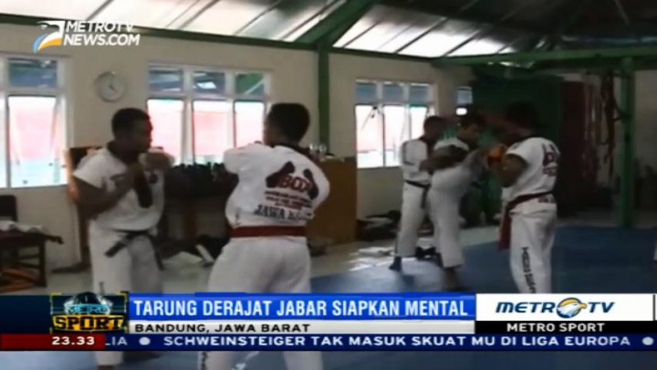 Tim Tarung Derajat Jabar Optimis Raih Lima Emas
