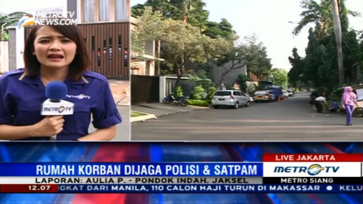 Rumah Korban Penyanderaan di Pondok Indah Terus Didatangi Kerabat