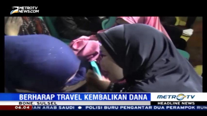 Kedatangan 17 Calhaj Jalur Filipina di Bone Disambut Isak Tangis Keluarga