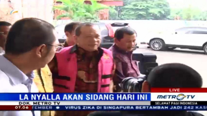 La Nyalla Dijadwalkan Jalani Sidang Perdana