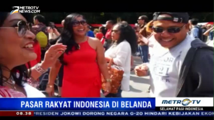 Ribuan Pengunjung Ramaikan Pasar Rakyat Indonesia di Den Haag