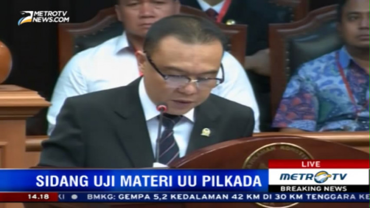 <i>Ahok Tidak Punya Legal Standing Ajukan Uji Materi UU Pilkada</i>