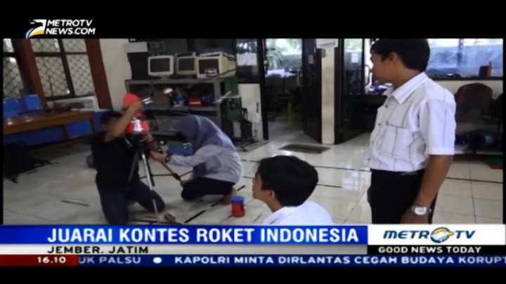 Inovasi Roket Karya Mahasiswa Asal Jember