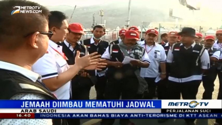 Persiapan Petugas Armina Jelang Puncak Wukuf