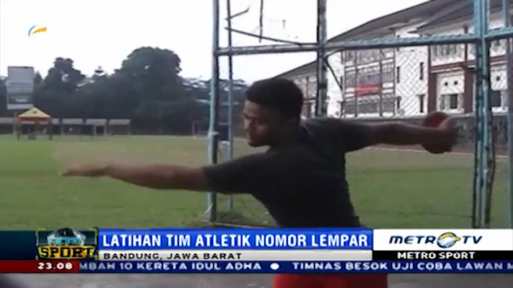 Tim Atletik Nomor Lempar Jabar Intensifkan Latihan jelang PON XIX