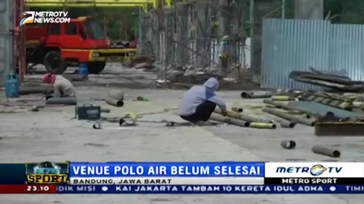 Jelang PON, Pembangunan Venue Polo Air Belum Selesai