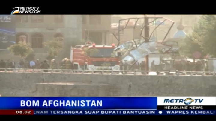 Ledakan Kembar di Kabul Tewaskan 24 Orang