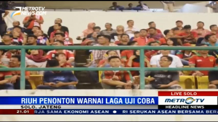 Panitia Sediakan Layar Lebar untuk Nobar Indonesia vs Malaysia di Stadion Manahan