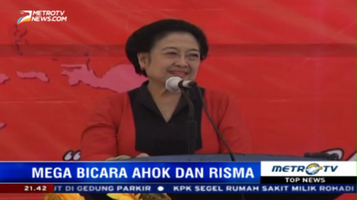 Mega Tak Henti Puji Tri Rismaharini