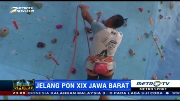 M Rizal Jadi Andalan Tim Panjat Tebing Jabar di PON XIX