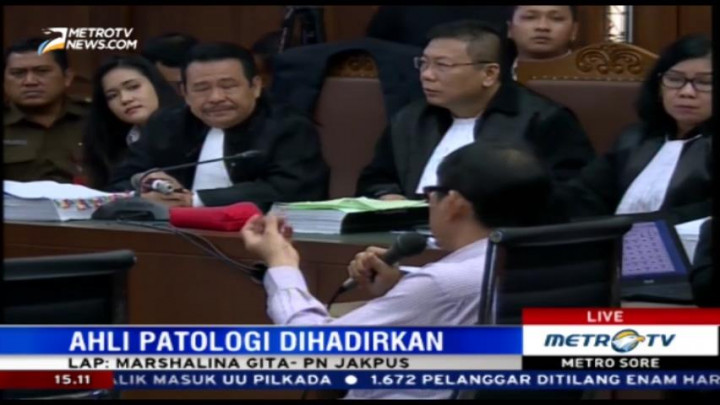 Ragu Mirna Tewas Karena Sianida, Ahli Patologi: Sianida Ada di Sekeliling Kita