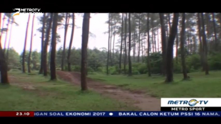 H-10 PON XIX, Venue Sepeda Gunung Masih Terbengkalai