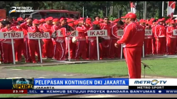 Pemprov DKI Lepas Kontingen PON 2016