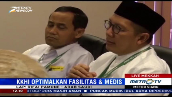 Menag Pantau Kesiapan Tim Medis Jelang Wukuf